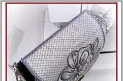 In the hoop Machine Embroidery Design Handbag Quilt Flower Product Image 2