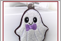 Boo Buddy Halloween In The Hoop Felt Ghost Boy Charm Product Image 3