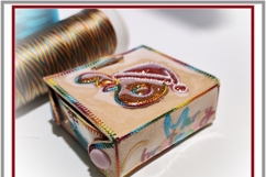 ITH Gift Box Santa Reindeer Applique Merry Christmas Embroid Product Image 6