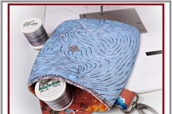 In The Hoop Embroidery Design Bag quilting Cat with a valve Product Image 3
