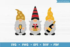 New Years Gnomes SVG - Funny New Years Shirt Design Product Image 1