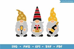 New Years Gnomes SVG - Funny New Years Shirt Design Product Image 2