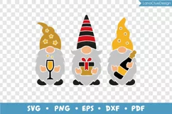 New Years Gnomes SVG - Funny New Years Shirt Design Product Image 3
