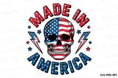 Made in America Svg Design | 4th of july svg | Shirt Svg Product Image 2