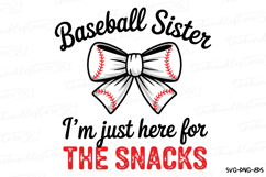 Baseball Sister Svg Design | Sister svg | Shirt Svg Product Image 2