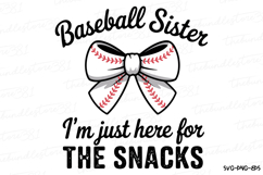Baseball Sister Svg Design | Baseball svg | Shirt Svg Product Image 2