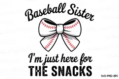 Baseball Sister Svg Design | Baseball svg | Shirt Svg Product Image 2