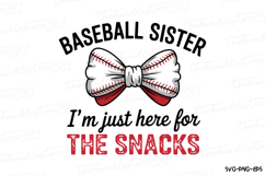 Baseball Sister Svg Design | Sister svg | Shirt Svg Product Image 2