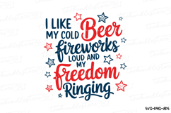 My Freedom Ringing Svg Design | 4th of july svg | Shirt Svg Product Image 2