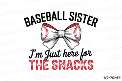 Baseball Sister Svg Design | Baseball svg | Shirt Svg Product Image 2