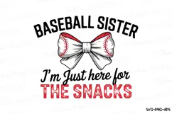 Baseball Sister Svg Design | Baseball svg | Shirt Svg Product Image 2