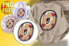 O Doodle Letter Valentine Loving Romantic Icon! Product Image 1