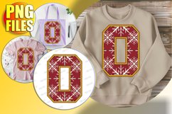 O Doodle Letter Style Design Festive Cheerful Spirit! Product Image 1