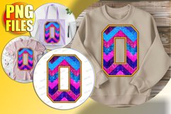 O Doodle Letter Style Symbol Whimsical Christmas Fun! Product Image 1