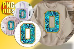 O Doodle Letter Style PNG Bright Christmas Theme! Product Image 1