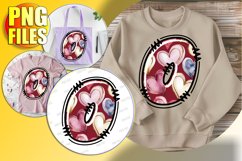 O Doodle Letter Valentine Playful Heart Vibe! Product Image 1