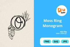 Moss Ring Monogram Product Image 1