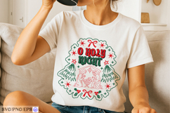 O Holy Night SVG | Christmas Nativity Scene Religious Holi Product Image 2