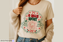 O Holy Night SVG | Christmas Nativity Scene Religious Holi Product Image 3