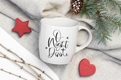&quot;O Night Divine&quot; Religious Christmas SVG PNG Dxf AI EPS Product Image 3