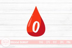O Type Blood Clipart |Blood Donor Element Illustration Product Image 1