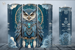 Owl Tumbler Sublimation, 20 oz Tumbler Wrap Product Image 2