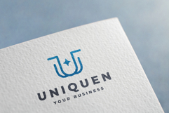 Uniquen Letter U Star Logo Product Image 3
