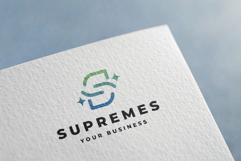 Supremes Letter S Sparkle Logo Product Image 1