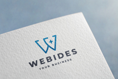 Webides Letter W Star Logo Product Image 3