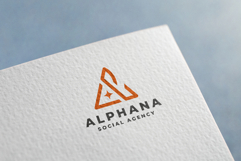 Alphana Abstract A Logo Product Image 3