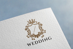 Wedding Crest Luxury Logo Product Image 2