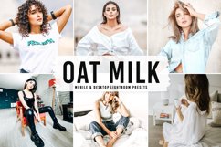 Oat Milk Mobile &amp; Desktop Lightroom Presets Product Image 1