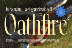 Oathfire - Elegant Classic Serif Product Image 1
