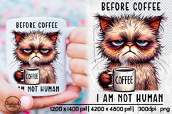 Humor coffee sublimation, Funny quotes Product Image 1