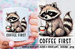 Humor coffee sublimation, Funny quotes Product Image 1