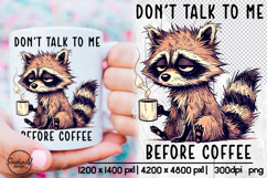 Humor coffee sublimation, Funny quotes Product Image 1