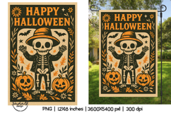 Happy Halloween garden flag sublimation designs Product Image 1