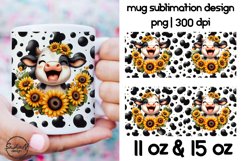 Funny farm animals mug sublimation bundle Product Image 5