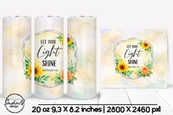 Christian tumbler wrap, Religious sublimation Product Image 1