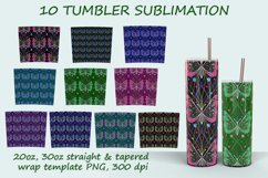 Butterfly summer Tumbler Sublimation design Product Image 2