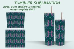 Butterfly summer Tumbler Sublimation design Product Image 8