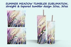 5 Summer Meadow Tumbler Sublimation design Product Image 3