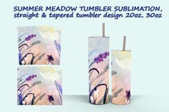 5 Summer Meadow Tumbler Sublimation design Product Image 5