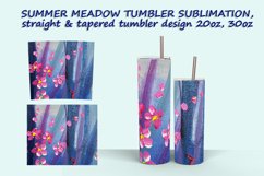 5 Summer Meadow Tumbler Sublimation design Product Image 7