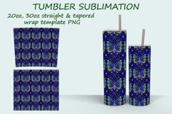 Butterfly summer Tumbler Sublimation design Product Image 10