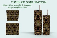 Abstract Tumbler Sublimation design Product Image 7