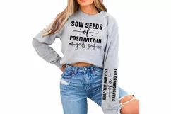 Nurture A Garden Of Sleeve SVG, Positive SVG Design Product Image 2