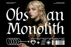 Obsidian Monolith Modern Fantasy Product Image 1