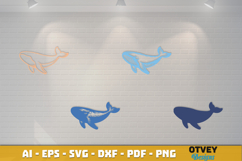 Ocean Animals Laser Cut SVG - Marine Wildlife Files Product Image 3