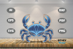 Ocean Animals Laser Cut SVG - Marine Wildlife Files Product Image 1